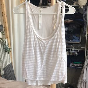Lululemon white tank Size 10